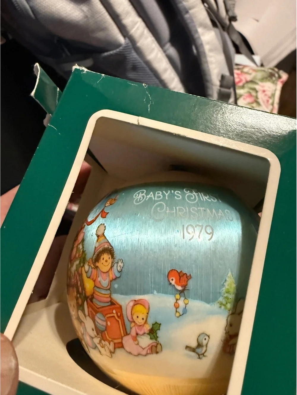 Baby's First Christmas 1979 Collectible Ornament in Original Box